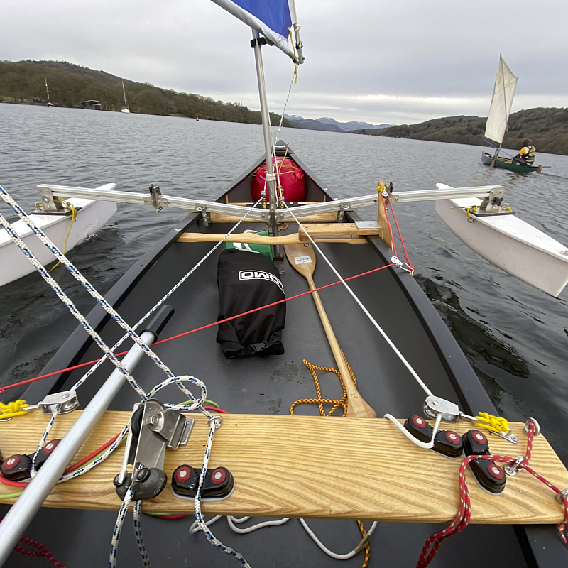 Canoe sailLochLomond